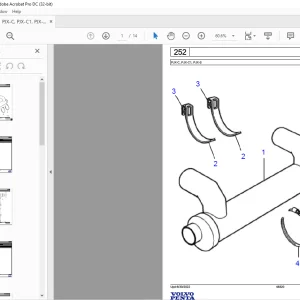 Volvo Penta PJX-C, PJX-C1, PJX-S Marine Drives Transmissions Parts Manual - PDF DOWNLOAD