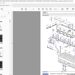 Volvo Penta TAD530GE EDC4, TAD530GE MECH, TAD531GE EDC4, TAD531GE MECH, Parts Manual