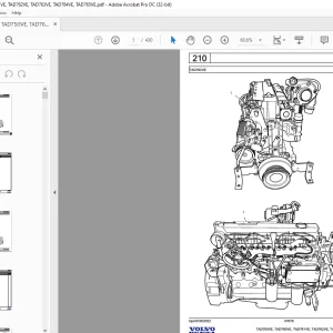 Volvo Penta TAD750VE, TAD760VE, TAD761VE, TAD762VE, TAD763VE, TAD764VE, TAD765VE Parts Manual