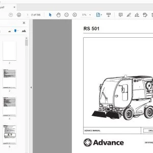 ADVANCE RS 501 SERVICE MANUAL - PDF DOWNLOAD