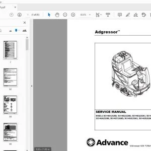 Advance Adgressor Service Manual 56043097 - PDF DOWNLOAD