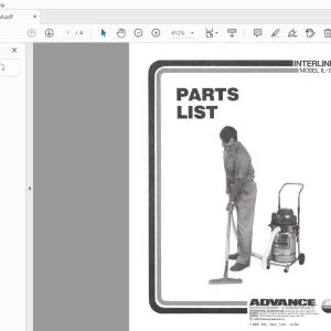 Advance Interline IL-30 Parts Manual - PDF DOWNLOAD