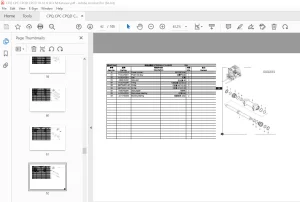 Baoli CPQ CPC CPQD CPCD 10-18 H Parts Manual - PDF DOWNLOAD