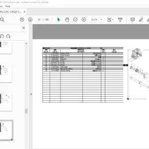 Baoli CPQ CPC CPQD CPCD 10-18 H Parts Manual - PDF DOWNLOAD
