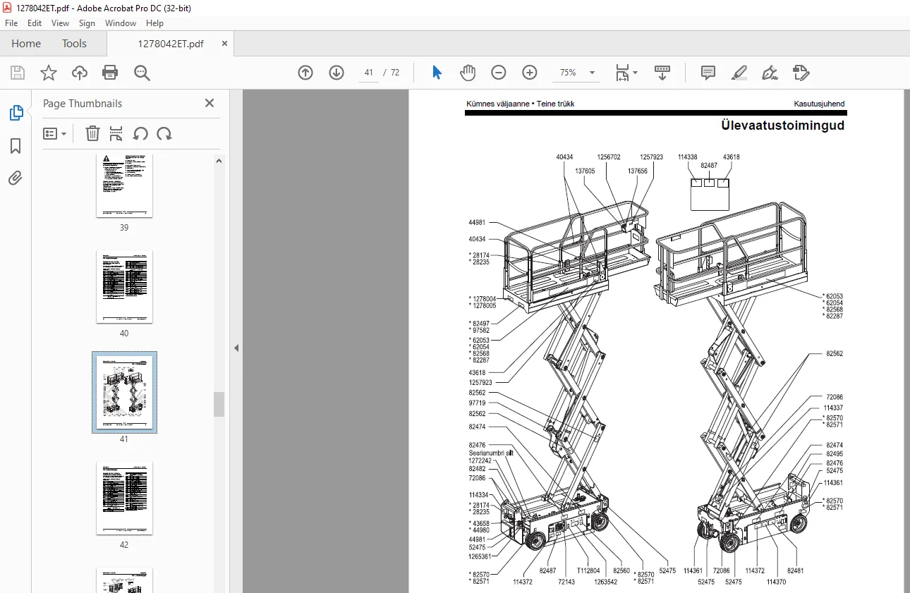 GENIE GST-1530/32 to GST-4047 Kasutusjuhend PDF Download - Image 3