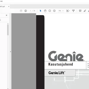 GENIELIFT Kasutusjuhend 35566ET - PDF DOWNLOAD