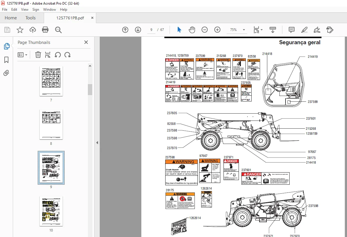 Genie GTH-636 Manual do operador - PDF DOWNLOAD - Image 2