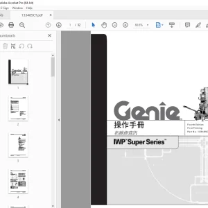 Genie IWP SuperSeries 操作手冊 133485CT - PDF DOWNLOAD