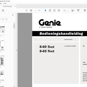 Genie GS™-2032 GS™-2632 Bedieningshandleiding 1000034DUGT - PDF DOWNLOAD