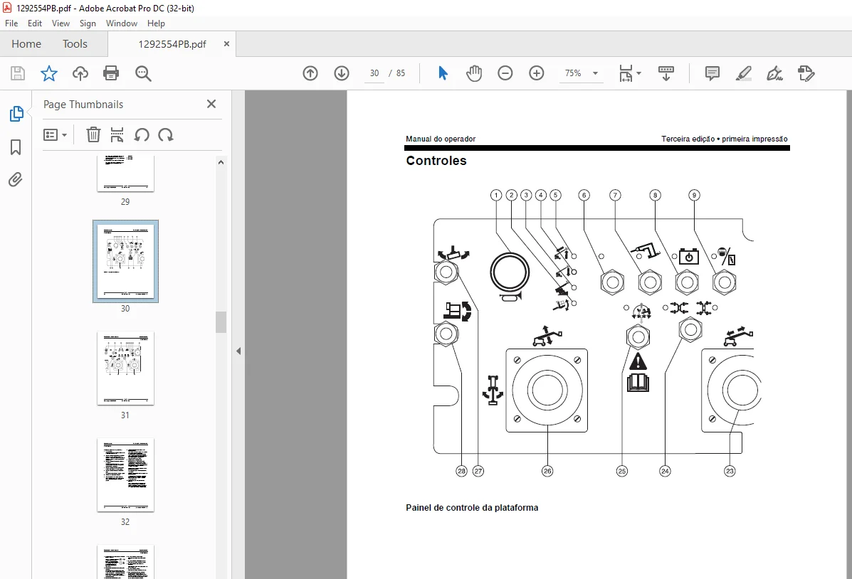 Genie SX™-150 SX™-180 Manual do operador 1292554PBGT - PDF DOWNLOAD - Image 2