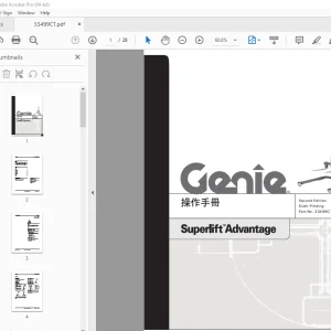 Genie Superlift Advantage 操作手冊 33499CT - PDF DOWNLOAD