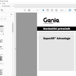 Genie Superlift™ Advantage Korisnički priručnik 97550HZ - PDF DOWNLOAD