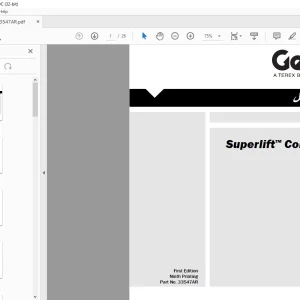 Genie Superlift Contractor دليل المشغل -PDF DOWNLOAD