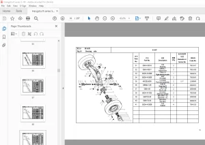 Hangcha Forklift 5-10t R series Parts Manual - PDF DOWNLOAD