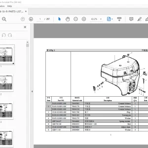 Hangcha Rseries 4-5t Forklift Truck Parts Manual - PDF DOWNLOAD