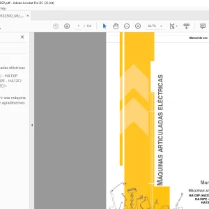 Haulotte HA12IP (HA33JE) HA15IP (HA43JE)  MÁQUINAS ARTICULADAS ELÉCTRICAS Manual de uso  PDF