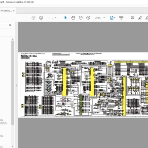 Hitachi EX2600-7 ELECTRICAL CIRCUIT DIAGRAM Manual -  PDF DOWNLOAD