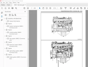 Isuzu Hitachi 6WG1 Engine Workshop Manual - PDF DOWNLOAD