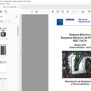 Iveco MR 14 Stralis ATN EDC 7UC31 Manual de Reparaciones - PDF DOWNLOAD
