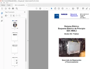 Iveco MR 14 Stralis HD / Trakker EDC MS6.2 Manual de Reparações - PDF DOWNLOAD