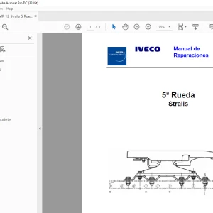 Manual de Reparações para Iveco Stralis 5ª Roda PDF Download