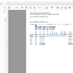 Jeep Grand Cherokee L 2021 4WD V8-5.7L Electrical Wiring Manual - PDF DOWNLOAD