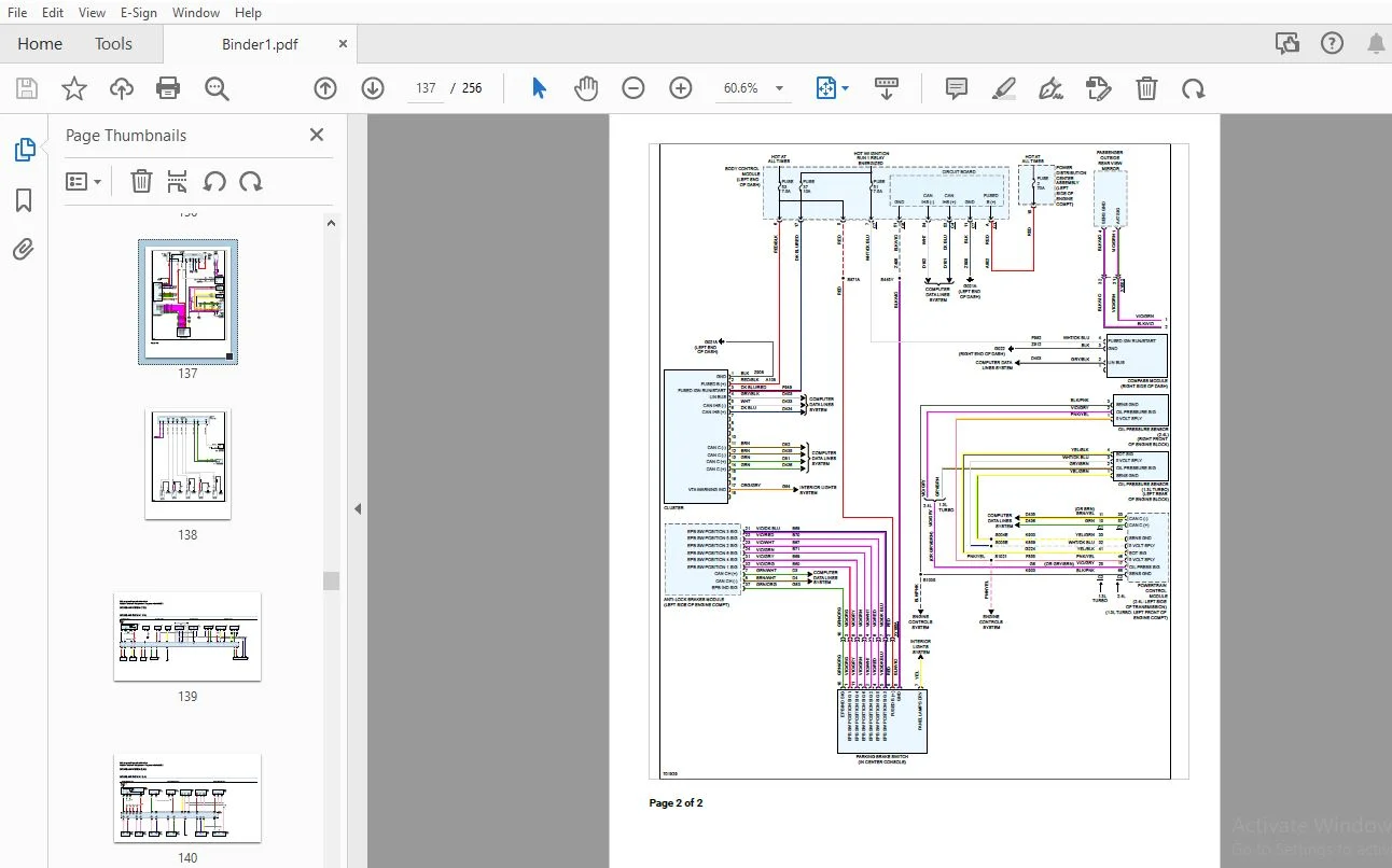 Jeep Renegade 4WD L4-2.4L 2021 EWD Electrical Wiring Manual - PDF - Image 2