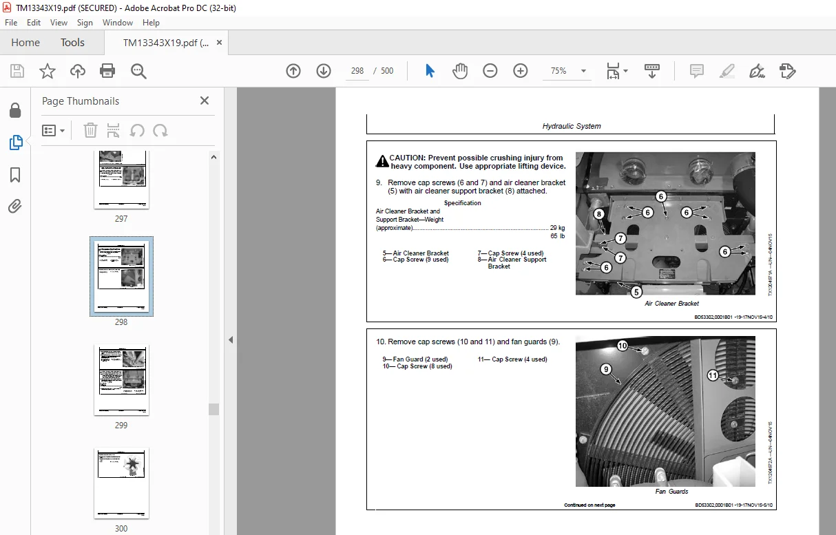 John Deere 870GLC Excavator REPAIR TECHNICAL MANUAL TM13343X19 - PDF DOWNLOAD - Image 3