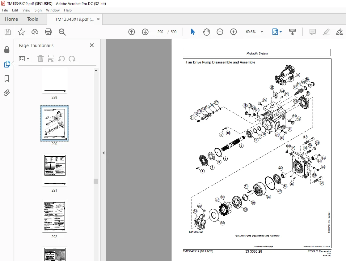 John Deere 870GLC Excavator REPAIR TECHNICAL MANUAL TM13343X19 - PDF DOWNLOAD - Image 4
