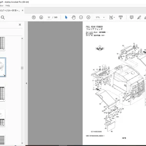 Kawasaki KCM 60Z7 Wheel Loader Parts Manual - PDF DOWNLOAD