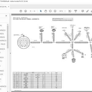 Kawasaki EX1200-7B ELECTRICAL AND HYDRAULIC CIRCUIT DIAGRAM MANUAL PDF