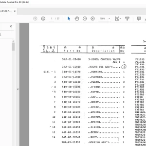 Komatsu FORKLIFT FB10-R18R.5-PNE1-Parts Manual - PDF DOWNLOAD