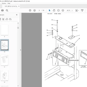 Komatsu FORKLIFT FB10,13,14,15,18R Parts Manual - PDF DOWNLOAD
