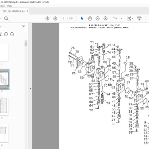 Komatsu FORKLIFT FG-FD20,25,30(H,S,SH)-12-Parts Manual - PDF DOWNLOAD
