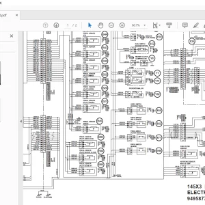 LINKBELT 145X3 EXCAVATOR ELECTRICAL SCHEMATIC MANUAL 94958770- PDF DOWNLOAD