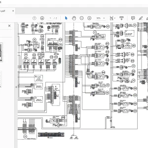 LINKBELT 75X3  80X3 EXCAVATOR ELECTRICAL SCHEMATIC manual  82912007-0 EN PDF