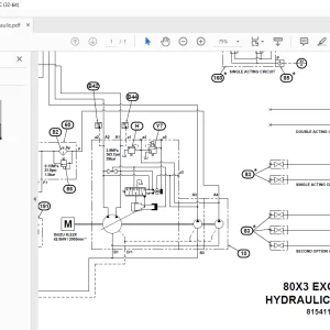 LINKBELT 80X3 EXCAVATOR HYDRAULIC SCHEMATIC MANUAL 81541139-0 - PDF DOWNLOAD