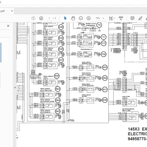 Link-Belt 145X3 EXCAVATOR ELECTRICAL SCHEMATIC MANUAL 94958770-0 EN - PDF DOWNLOAD