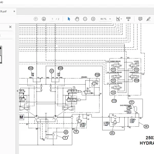 Link-Belt 250X4 EXCAVATOR HYDRAULIC SCHEMATIC MANUAL 53879223-1 EN PDF