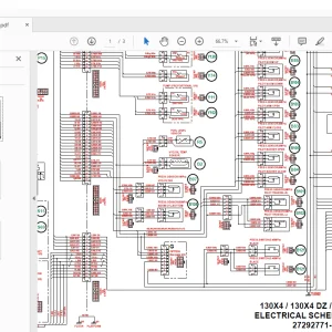 Linkbelt 130X4 / 130X4 DZ / 130X4 LC / 160X4 ELECTRICAL SCHEMATIC MANUAL 27292771-2 PDF