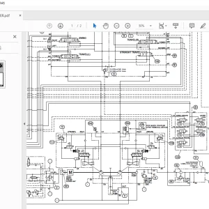 Linkbelt 470X4 EXCAVATOR HYDRAULIC SCHEMATIC MANUAL 34279074-0 PDF