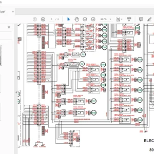 Linkbelt 490X4 ELECTRICAL SCHEMATIC MANUAL (MAIN UNIT) 80039780-2 EN PDF