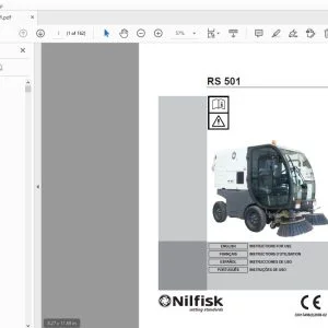 NILFISK RS 501 INSTRUCTIONS FOR USE MANUAL - PDF DOWNLOAD