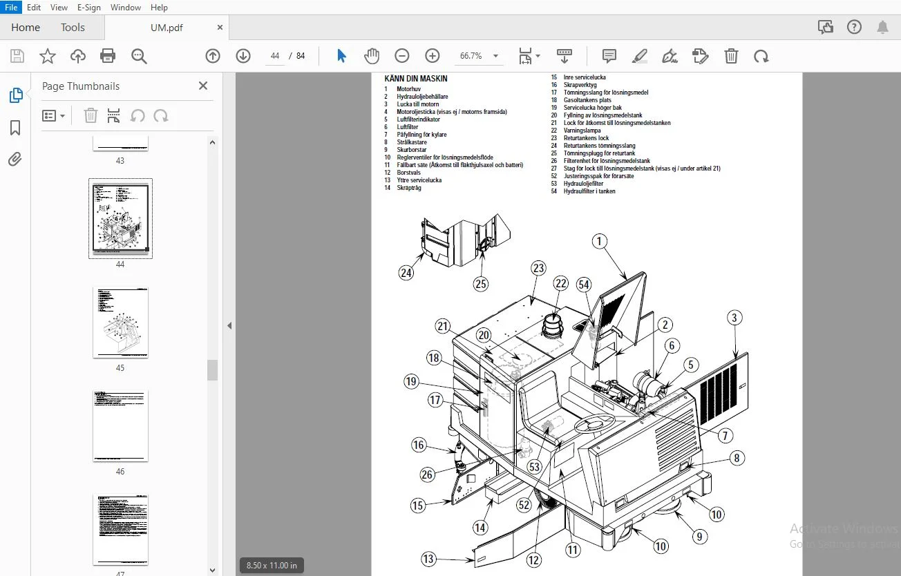 Nilfisk Advance Hydro-Retriever 2052 CR 1300 Brugsanvisning - PDF - Image 3