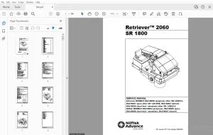 Nilfisk Advance Retriever 2060 SR 1800 Service Manual - PDF DOWNLOAD