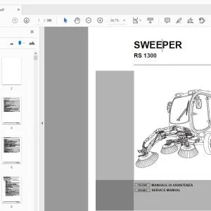 Nilfisk Advance Sweeper RS 1300 Service Manual - PDF DOWNLOAD
