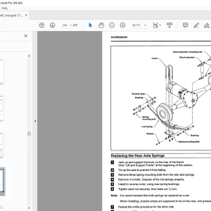 Taylor-Dunn ET 1-50 72 Volts Operation & Maintenance With Parts Manual PDF