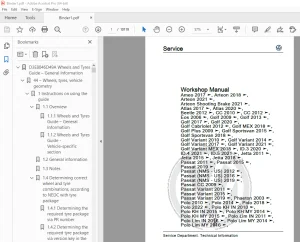 Volkswagen Arteon 2018 - 2021 Repair Manual - PDF DOWNLOAD