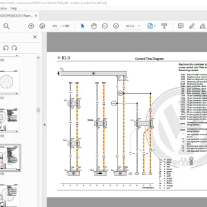 Volkswagen ID 3 Circuit Wiring Diagram Manual - PDF DOWNLOAD