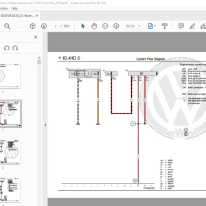 Volkswagen ID 4 2020 Circuit Wiring Diagram Manual - PDF DOWNLOAD